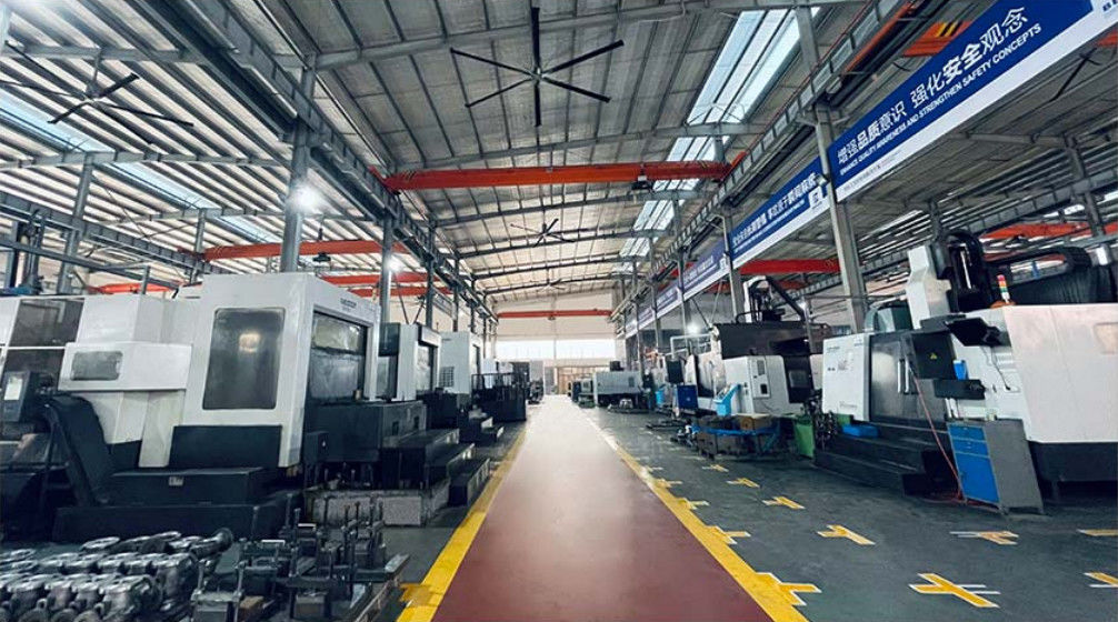 Shanghai Jianggong Valve Manufacturing Co., Ltd. productielijn van de fabrikant