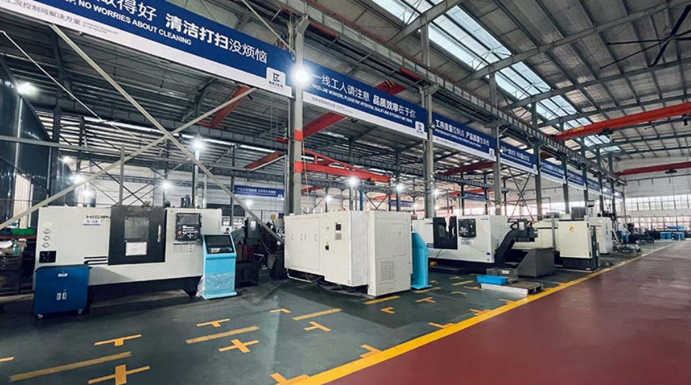 Shanghai Jianggong Valve Manufacturing Co., Ltd. productielijn van de fabrikant