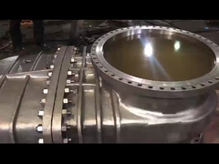 Vloeibare ijzerconcentrische flenstertyp EPDM-rubbergevoerde vlinderklep