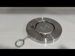 ASME API GB-standaard gietijzer-roestvrij staal enkeldisque-controleventiel