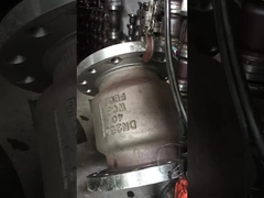 Verticaal type DRVZ Slijlend controleventiel Gegooid staal Roestvrij staal