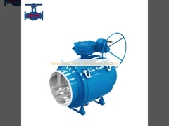 Gelaste kogelklep met turbine-actuator